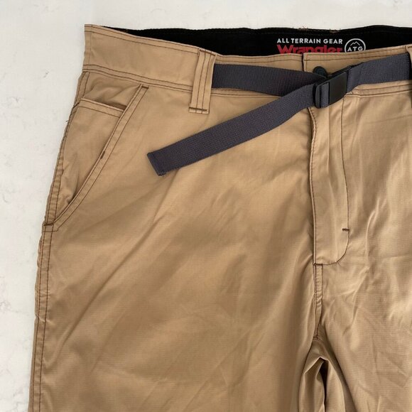 Wrangler By ATG Convertible Trail Jogger Outdoor Nylon Utility Pants Tan 36 x 32 - Picture 5 of 13